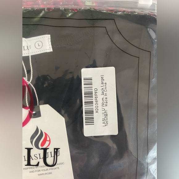 LASLULU Womens Crop Top Sleeveless Halter Neck Cropped Athletic Shirts - NWT - Picture 7 of 8